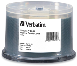 10 VERBATIM EMPTY VIRGIN CD-R 52x 700MB EXTRA PROTECTION + GIFT 10 BAGS