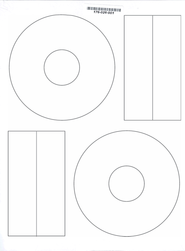 printlife diameter of dvd center hole